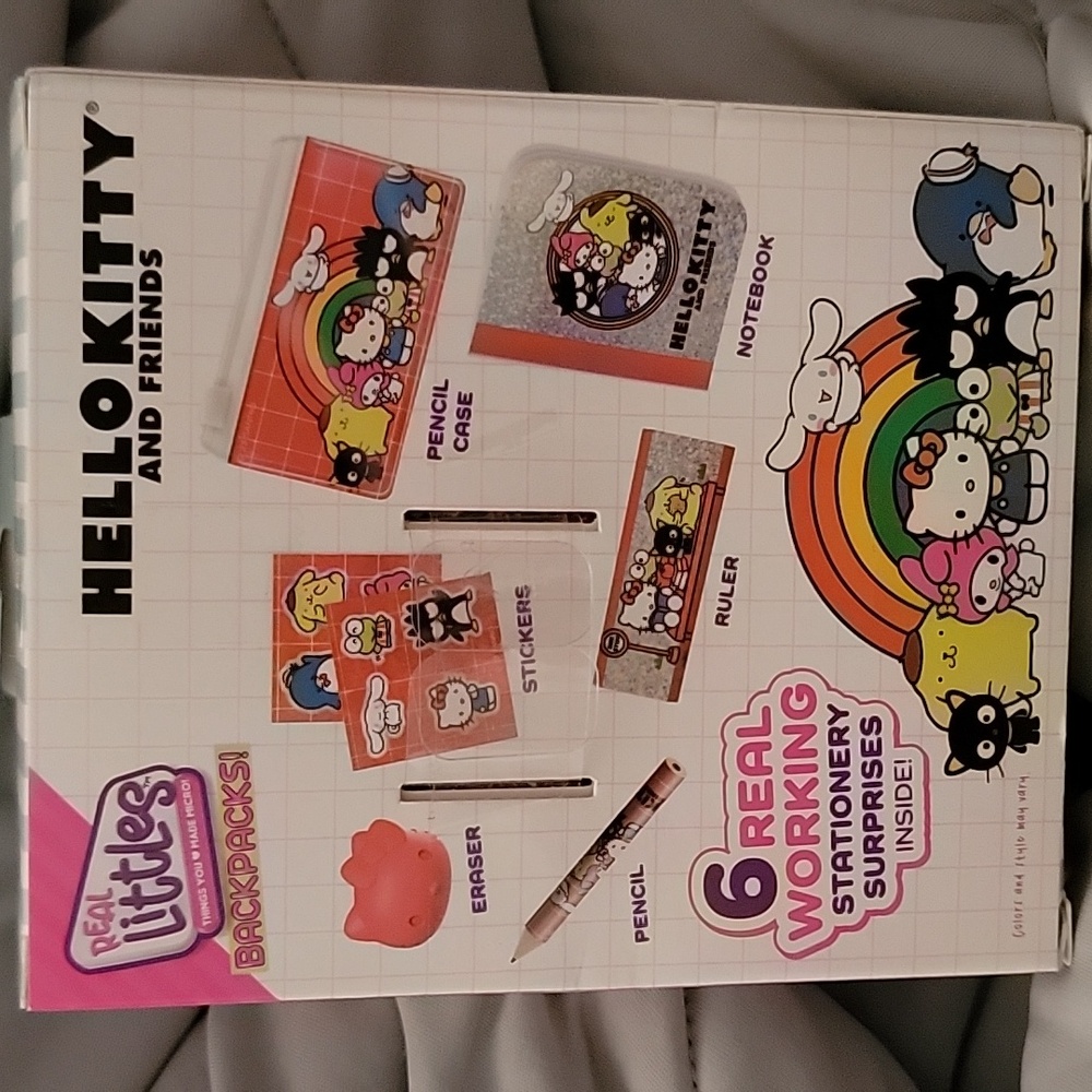 Hello Kitty Silver Mini Backpack - Picture 2 of 3
